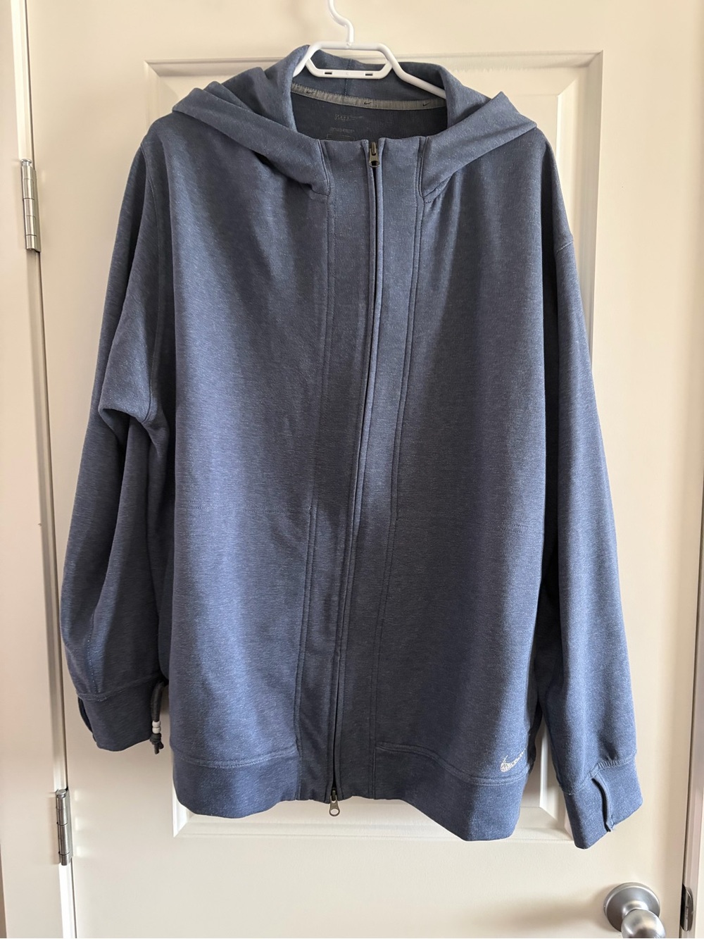 Men’s Nike Blue Zip-Up Hoodie